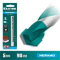 KRAFTOOL Keramo, 5 х 90 мм, тв.сплав КС, сверло по керамограниту (29175-090-5) 00010202708