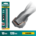 KRAFTOOL Hard, 10 х 120 мм, тв.сплав ВС5, сверло специальное по твёрдым материалам (29177-120-10) 00010202903