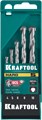 KRAFTOOL Hard, 5 шт: 4-5-6-8-10 мм, набор сверл по по твёрдым материалам (29177-H5) 00010417193