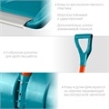 GRINDA FIBER-500, снеговая лопата, фиберглассовый черенок, пластиковый ковш 500мм (39940) PROLine 00012251054