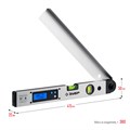 ЗУБР 400 мм, 0 - 230°, ±0,5°, угломер электронный, Профессионал (34288) 00012387281