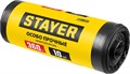 STAYER HEAVY DUTY, 360 л, 10 шт, черные, особопрочные, строительные мусорные мешки (39157-360) 00012610046