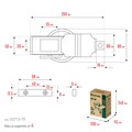 KRAFTOOL Mini, 65 мм, прецизионные тиски на струбцине (32713-75) 00012787577