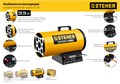 STEHER 33 кВт, газовая тепловая пушка (SG-40) 00012872033