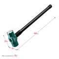 KRAFTOOL Steel FORCE, 8 кг, кувалда со стальной удлинённой обрезиненной рукояткой (2009-8) 00013258745
