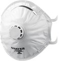 STAYER KV-99, класс защиты FFP3, коническая, фильтрующая полумаска с клапаном выдоха (11110-3) 00014165028