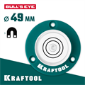 KRAFTOOL BULL'S EYE (БЫЧИЙ ГЛАЗ), d 49 мм, поверхностный магнитный уровень (34789) 00014746182