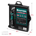 KRAFTOOL Expert-55, 55 предм., реверсивная отвертка с насадками (25554-H55) 00014750166