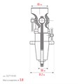 KRAFTOOL 3D-Mini, 65/38 мм, многофункциональные настольные тиски (32714-65) 00014890266