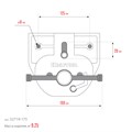 KRAFTOOL 175 мм, столярные быстрозажимные тиски (32719-175) 00014890268
