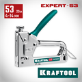 KRAFTOOL Expert-53, тип 53 (A/10/JT21) 23GA (4 - 14 мм), стальной компактный степлер (3187) 00014983424