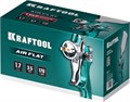 KRAFTOOL AirFlat, LVLP, 1.7 мм, пневматический краскопульт с верхним бачком (06524-1.7) 00015667730
