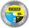STAYER Multi Material, 165 x 20/16 мм, 56T, супер чистый рез, пильный диск по алюминию (3685-165-20-56) 00015955587