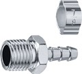 ЗУБР штуцер ″елочка″, 6 мм - 1/4″M, переходник с обжимным хомутом, Профессионал (64924-1/4-06) 00015998163