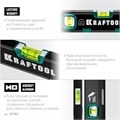 KRAFTOOL KOMPAKT-300, 300 мм, усиленный профиль, с зеркальным глазком, компактный магнитный уровень (34784) 00016030050