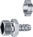 ЗУБР штуцер ″елочка″, 10 мм - 1/2″M, переходник с обжимным хомутом, Профессионал (64924-1/2-10) 00016069340
