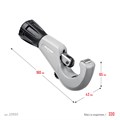 KRAFTOOL INOX-35, 3-35 мм, на подшипниках, труборез для нержавеющей стали (23935) 00017021325