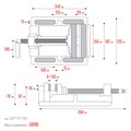 KRAFTOOL 150 мм, станочные сверлильные тиски (32715-150) 00017679535