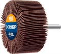 ЗУБР d 60 x 30 мм, P80, на шпильке d 6 мм, круг шлифовальный лепестковый, Профессионал (36602-080) 00017743781