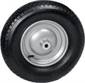 GRINDA WP-20, 4″х380мм, для тачек (арт. 422401, 422406, 422408), стальной диск, подшипник 20мм, пневматическое колесо для тачки, PROLine (422409) 00018593326