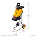 STEHER 2500 Вт, измельчитель садовый электрический (ESR-2500) 00019357561