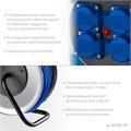 ЗУБР ПВС-325, ПВС, 3 x 2.5 мм2, 20 м, 4000 Вт, IP44, силовой удлинитель на стальной катушке, Профессионал (55102-20) 00019744108