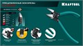 KRAFTOOL PLASTIC, чистый рез 150 мм, прецизионные бокорезы (220017-8-15) 00020115641
