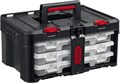 KETER STACKNROLL, 481 х 332 х 233 мм, (19″), пластиковый ящик с 3 органайзерами и 18 ячейками (38406) 00020240797