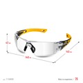 STAYER MX-9 прозрачные защитные очки, открытые, оптический класс 1 (110490) 00020382244