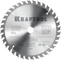 KRAFTOOL Optima, 185 х 20 мм, 36Т, пильный диск по дереву (36951-185-20) 00021515241