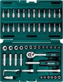 KRAFTOOL X-Drive, 57 предм., (1/4″), универсальный набор инструмента (27885-H57) 00021521640