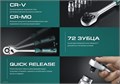 KRAFTOOL X-Drive 108, 108 предм., (1/2″+3/8″+1/4″), универсальный набор инструмента (27888-H108) 00021521647