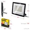 STAYER LED-MAX, 200 Вт, 6500K, IP 65,IP 65, светодиодный прожектор (57131-200) 00021769570