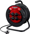 MIRAX ПВС, 3 х 2.5 мм2, 50 м, 3500 Вт, IP44, силовой удлинитель на катушке (55051-50) 00022130065