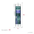 KRAFTOOL ROOF, 300 мл, прозрачный, кровельный силиконовый герметик (41258-2) 00022152600