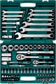 KRAFTOOL X-Drive 82, 82 предм., (1/2″+1/4″), универсальный набор инструмента (27887-H82) 00022241780