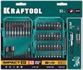 KRAFTOOL Impact-51, 51 шт, набор ударных бит (26066-H51) 00023545038
