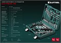KRAFTOOL EXTREM-76, 76 предм., (1/2″+3/8″+1/4″), универсальный набор инструмента (27889-H76) 00023546786