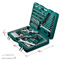 KRAFTOOL X Drive, 216 предм., (1/2″+3/8″+1/4″), универсальный набор инструмента (27888-H216) 00023788598
