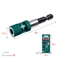 KRAFTOOL Depth Control, 60 мм, адаптер с регулировкой глубины вкручивания крепежа (26764) 00024560269