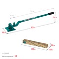KRAFTOOL 12 E, острый гиб, на подшипнике, ручной станок для гибки арматуры (23303) 00026432475