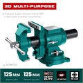 KRAFTOOL 3D Multi-Purpose, 125 мм, Чугунные слесарные тиски (32706-125) 00026718188