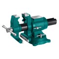 KRAFTOOL 3D Multi-Purpose, 125 мм, Чугунные слесарные тиски (32706-125) 00026718188