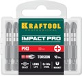 KRAFTOOL Impact PH 3, 50 мм, 10 шт, Ударные биты (26191-3-50-S10) 00026812791