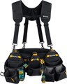 KRAFTOOL KBS-5 пояс монтажника, в комплекте: пояс монтажника, подтяжки и 3 сумки (38760-5) 00026916971