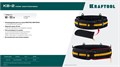 KRAFTOOL KB-2 пояс монтажника, для сумок с быстросъёмным креплением FastClip, 80-122 см, широкий кушак (38763) 00026916974
