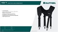 KRAFTOOL KS-1 подтяжки регулируемые, 4 точки крепления (38765) 00026916976