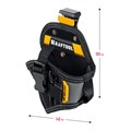 KRAFTOOL KH-5C кобура для шуруповерта с быстросъёмным креплением FastClip, компактная (38770) 00026916981