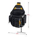 KRAFTOOL KP-13E поясная сумка с быстросъёмным креплением FastClip, 280 х 200 мм (38772) 00026916983
