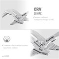 KRAFTOOL Vise-Wrench X 300 мм, Клещи переставные-гаечный ключ (22069) 00026934359